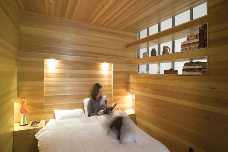 Wooden Bedroom Interior Design